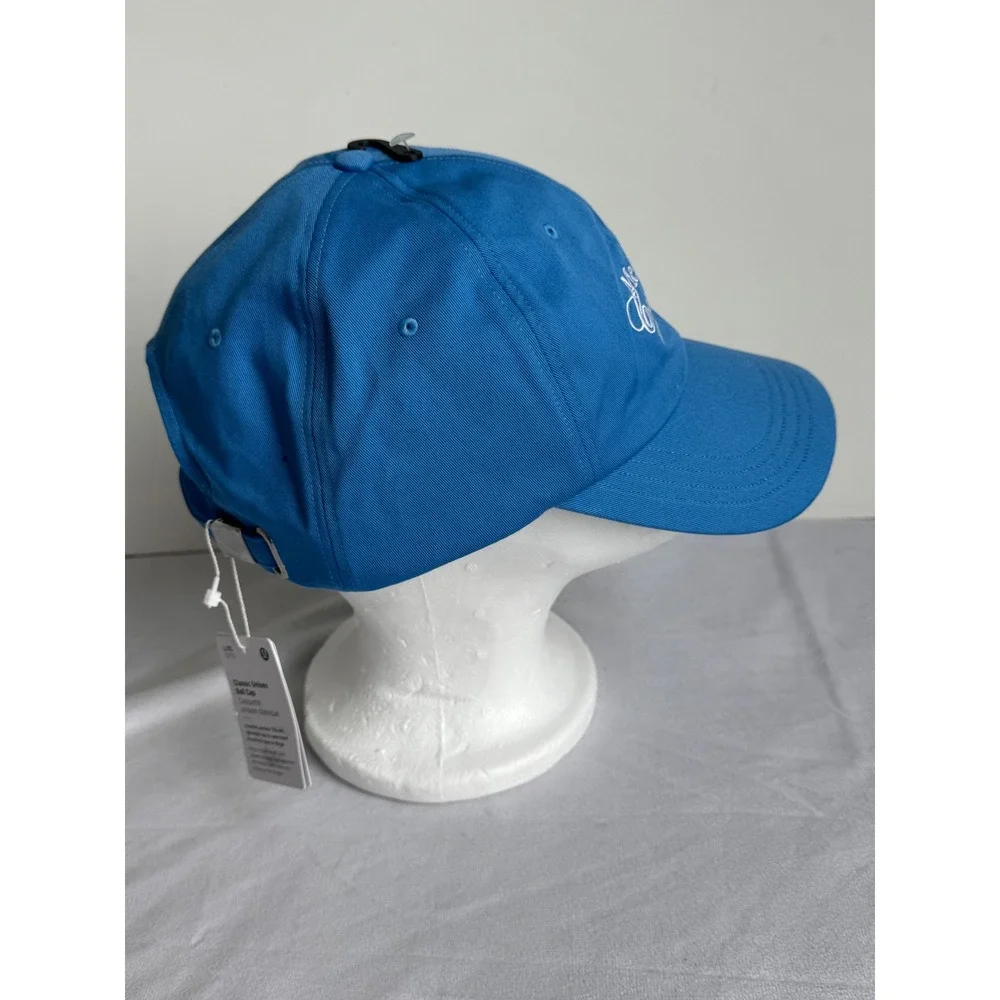Lululemon Classic Unisex Ball Cap Blue Meet You Courtside Hat LU9CKDS L/XL NEW